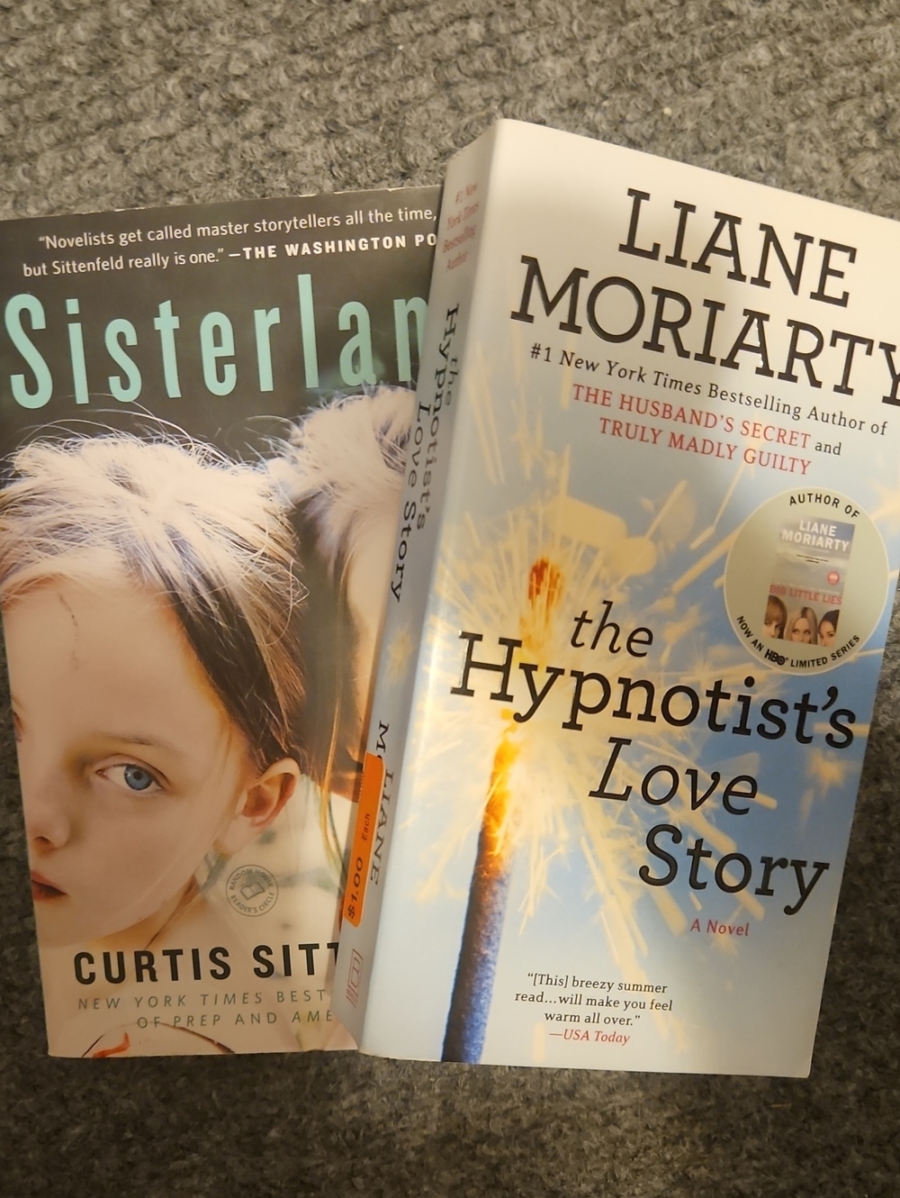 The Hypnotist's Love Story. & Sisterland.l. 2 Books.